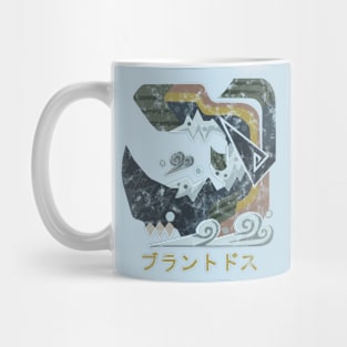 Monster Hunter World Iceborne Beotodus Kanji Icon Mug